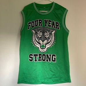 Four year strong basketball jersey